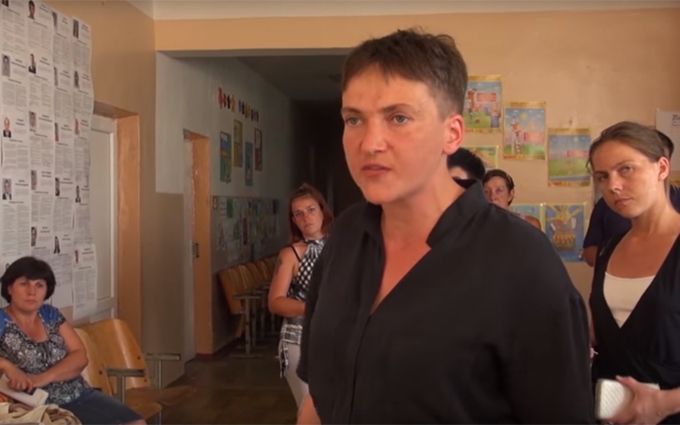 Савченко устроила разбирательство на Луганщине: опубликовано видео