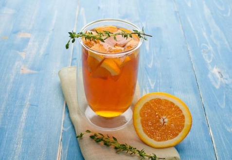 Холодный апельсиновый чай